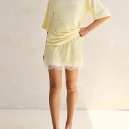 Women Vintage Chic y2k Aesthetic Satin Mini Skirts Lace Trim Patchwork Low Waist Half Slips Skirts Underskirts Streetwear