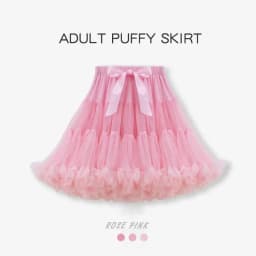 Women's Fluffy Tulle Tutu Skirt Ballerina Pettiskirt for Girls Ballet Puffy Skirt Under Wedding Dress PP001 Hot Selling