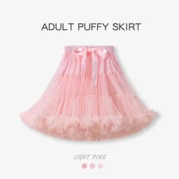 Women's Fluffy Tulle Tutu Skirt Ballerina Pettiskirt for Girls Ballet Puffy Skirt Under Wedding Dress PP001 Hot Selling