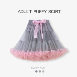 Women's Fluffy Tulle Tutu Skirt Ballerina Pettiskirt for Girls Ballet Puffy Skirt Under Wedding Dress PP001 Hot Selling