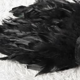Womens Faux Feather Mini Skirt Elastic Mid Waist A-line Skirt Ladies Mardi Gras Outfit Festivals Carnival Dance Party Supplies