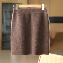 New Chic Women Autumn Winter Warm Soft Luxury Cashmere Dress 100% Merino Wool Mini Skirt Preppy Style Cashmere Knitted Skirt