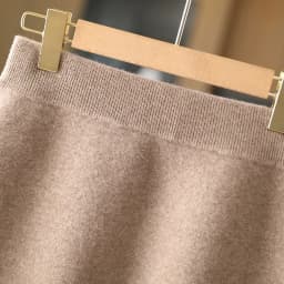 New Chic Women Autumn Winter Warm Soft Luxury Cashmere Dress 100% Merino Wool Mini Skirt Preppy Style Cashmere Knitted Skirt