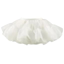 Women 25/35/45cm Skirt 1950s Bubble Skirt Double Layer Pleated Ruffled Petticoat Underskirt for Costume Party
