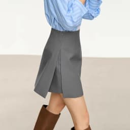 Women Simple Casual Shorts Skirts Korean High Waist Office Lady Commuting Straight A Line Skirts Solid All Match Female Skirts