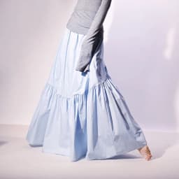 Real Photo Good Quality Women Summer Cotton Elegant White Long Skirts High Waist A-Line Boho Maxi Skirts Faldas Femme Streetwear
