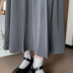Xpqbb Women Summer Black Grey Long Skirt Vintage High Waist Y2K Pleated Skirt Woman College Style Wild Student A Line Skirts