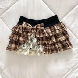 Fashion Subculture Unique Y2K Dress Bowknot Harajuku Gothic Lace Mini Skirt Streetwear Punk Spicy Girls Low Rise Skirts Hip Hop