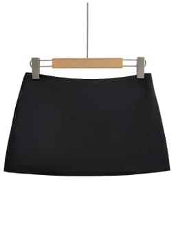 Sexy Vintage Satin Black White Mini Skirt Women Summer Clothes Pink Fashion Short Skirts Woman Clothing Cute Micro Pencil Skirt