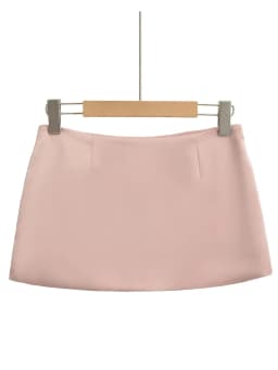 Sexy Vintage Satin Black White Mini Skirt Women Summer Clothes Pink Fashion Short Skirts Woman Clothing Cute Micro Pencil Skirt