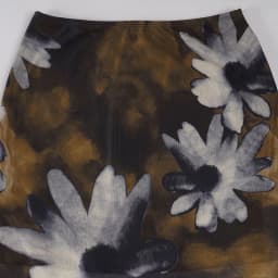 MEXZT Vintage Floral Midi Skirt Women Y2K Harajuku Mesh Asymmetrical Skirts Summer Sexy Gyaru Grunge Design A Line Faldas New