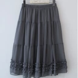 Summer New Pure Color High-End Gauze Skirt Half-length See-through Bordered Mushroom Lace Japanese Style Women's Inner Wear