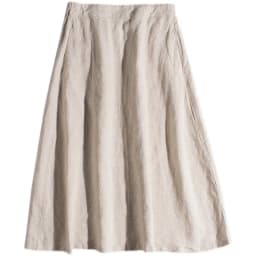 Women's Basical Cotton Linen Skirts Spring Summer Fashion Good Quality Simple Solid Color High Waist A-line Vintage Dress Female