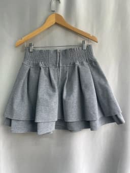 Japan Woolen Winter New Slim Skirts Ball Gown A-line Ruched High Waist Mujer Faldas All-match Preppy Casual Sweet Solid Skirt
