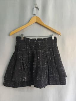 Japan Woolen Winter New Slim Skirts Ball Gown A-line Ruched High Waist Mujer Faldas All-match Preppy Casual Sweet Solid Skirt
