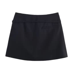 BSAY Autumn New Product Women's Wear 2025 Fashion Versatile Slim Straight Waist Belt Decoration Mid Waist Skirts and Pants