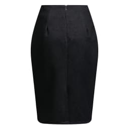 2025 Autumn and Winter Women's Plaid Hip Skirt Zipper Slim Wool Blend Fashion Office Pencil Skirts Midi Skirt