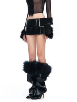 Nibber Party Fashion Women Wild Coquette Sexy Metal Buckle Skies Belt Patchwork Skinny Midnight Club Hottie Peach Hip Streetwear