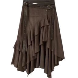 New In Autumn 2025 Trend Streetwear Y2K Skirts For Women's A Line Irregular Patchwork Long Skirts Faldas Woman Clothing