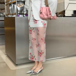 Tornova See Through Floral Print Skirt For Women High Waist Slit Sexy Long Skirt 2026 Summer New Straight Skirt Female Elegant
