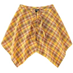 Fashion Tassel Hip Hop Irregular Men and Women Fake Shirt Hem Spring Autumn False Shirt Skirt Half-body Plaid Skirts Womens Saia