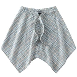 Fashion Tassel Hip Hop Irregular Men and Women Fake Shirt Hem Spring Autumn False Shirt Skirt Half-body Plaid Skirts Womens Saia