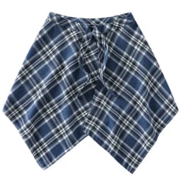 Fashion Tassel Hip Hop Irregular Men and Women Fake Shirt Hem Spring Autumn False Shirt Skirt Half-body Plaid Skirts Womens Saia