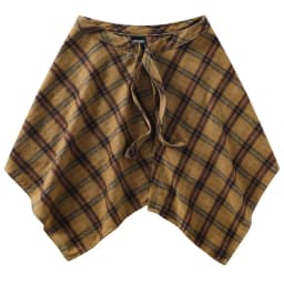 Fashion Tassel Hip Hop Irregular Men and Women Fake Shirt Hem Spring Autumn False Shirt Skirt Half-body Plaid Skirts Womens Saia
