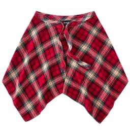 Fashion Tassel Hip Hop Irregular Men and Women Fake Shirt Hem Spring Autumn False Shirt Skirt Half-body Plaid Skirts Womens Saia