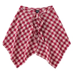 Fashion Tassel Hip Hop Irregular Men and Women Fake Shirt Hem Spring Autumn False Shirt Skirt Half-body Plaid Skirts Womens Saia