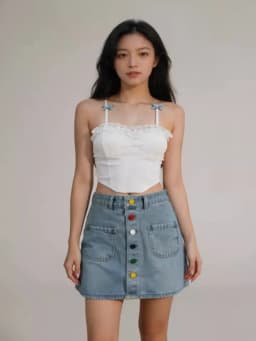 Woman Outdoor Exposure Skirts with Magnetic Button for Easy Take off Underwear Expose Dress Outdoor Sport Couple Costume Date