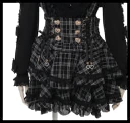 Japanese Style Strap Skirt High Waist Slim Fit High Waist Short Pleated Skirt Autumn Winter New Sweet Fairy Plaid Cake Skirts