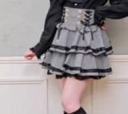 Japanese Style Strap Skirt High Waist Slim Fit High Waist Short Pleated Skirt Autumn Winter New Sweet Fairy Plaid Cake Skirts