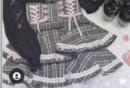 Japanese Style Strap Skirt High Waist Slim Fit High Waist Short Pleated Skirt Autumn Winter New Sweet Fairy Plaid Cake Skirts