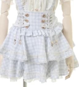 Japanese Style Strap Skirt High Waist Slim Fit High Waist Short Pleated Skirt Autumn Winter New Sweet Fairy Plaid Cake Skirts