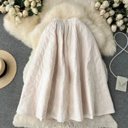 Korean Style Skirts Autumn High Waist Elastic Jupe A-line Black Mujer Faldas Long Bust Skirt Casual Women Clothes Dropshipping