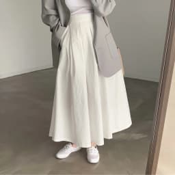 Simple Mid-Length A-Line Skirt High Waist Midi Skirt  Color Commute Style Half Body Skirt Elegant Women's Fashion