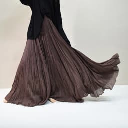 Womens High Waisted Flowy Maxi Skirt Crinkled Cotton Linen A-Line Pleated Beach Long Skirt Bohemian Style for Spring Summer K444