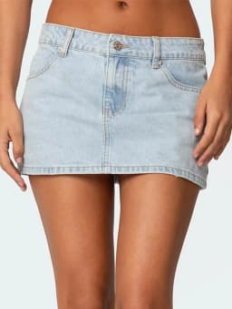 Sexy black jean mini skirt women summer denim skirts for woman fashion casual streetwear clothing low waist short micro skirt