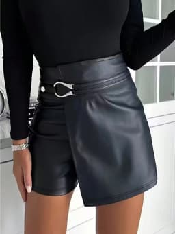 Leather Skirt High Waist Women Front Slit Spring Autumn Long Skirt High Waisted Office Lady Slim Skirts Elegant Ropa De Mujer