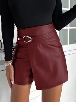Leather Skirt High Waist Women Front Slit Spring Autumn Long Skirt High Waisted Office Lady Slim Skirts Elegant Ropa De Mujer