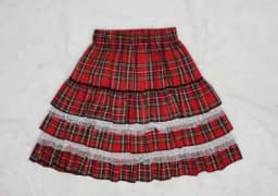 24 Color Harajuku Lovely Lace Plaid Skirts Japanese Girl Y2k Punk High Waist Pleated Cake Skirt Gothic Lolita Kawaii Women Skirt
