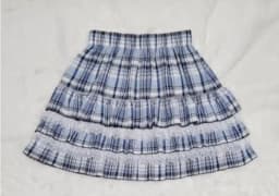 24 Color Harajuku Lovely Lace Plaid Skirts Japanese Girl Y2k Punk High Waist Pleated Cake Skirt Gothic Lolita Kawaii Women Skirt