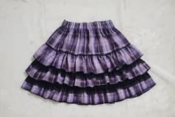 24 Color Harajuku Lovely Lace Plaid Skirts Japanese Girl Y2k Punk High Waist Pleated Cake Skirt Gothic Lolita Kawaii Women Skirt