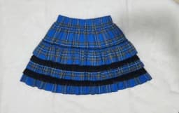 24 Color Harajuku Lovely Lace Plaid Skirts Japanese Girl Y2k Punk High Waist Pleated Cake Skirt Gothic Lolita Kawaii Women Skirt