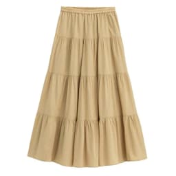 2026 Spring Autumn Women Ruffle Skirt Fashion Summer Cotton Linen Skirts Long Maxi Party Skirts Red Purple Pink M-5XL 6XL 7XL