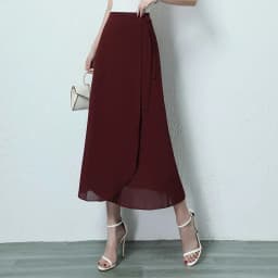 High Waist Summer Skirt Women's Chiffon Skirt Slimming And Sli Midi Skirt Polyester Fiber 2024 New Sle