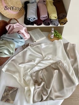 Beiyingni 2025 New Style Woman's Satin Mermaid Skirt Spring Summer Luxury Elegant Office Ladies Skirts Fashion Ball Gown Skirt