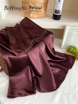 Beiyingni 2025 New Style Woman's Satin Mermaid Skirt Spring Summer Luxury Elegant Office Ladies Skirts Fashion Ball Gown Skirt