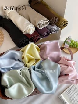 Beiyingni 2025 New Style Woman's Satin Mermaid Skirt Spring Summer Luxury Elegant Office Ladies Skirts Fashion Ball Gown Skirt